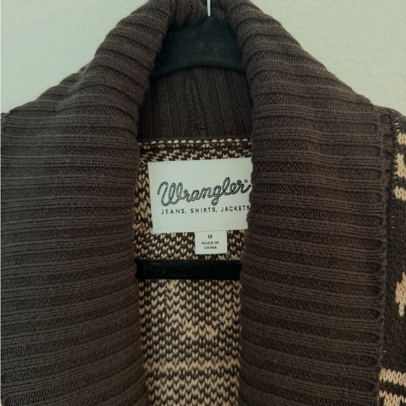 Wrangler Grandpa Western Cardigan Sweater - Picture 6 of 7